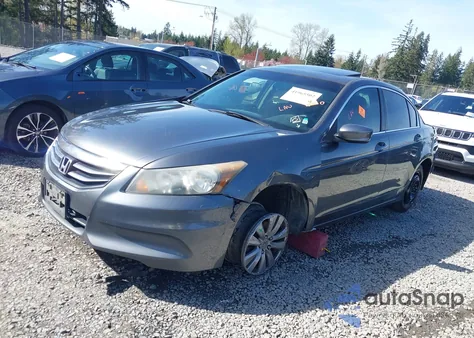 2012 Honda Accord 2.4 Ex из США, поврежденный, VIN 1HGCP2F78CA201654